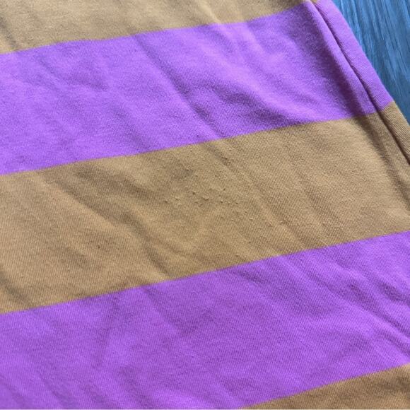 Hanna‎ Andersson Pink & Orange Striped Collared Sleeveless Dress Sz 120 (6-7) - Picture 5 of 5